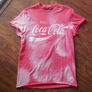 distressed Coca-Cola Tshirt